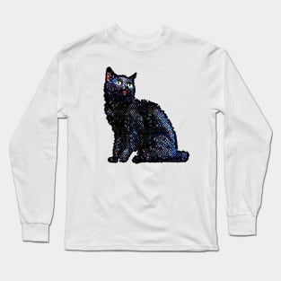 Black cat Long Sleeve T-Shirt